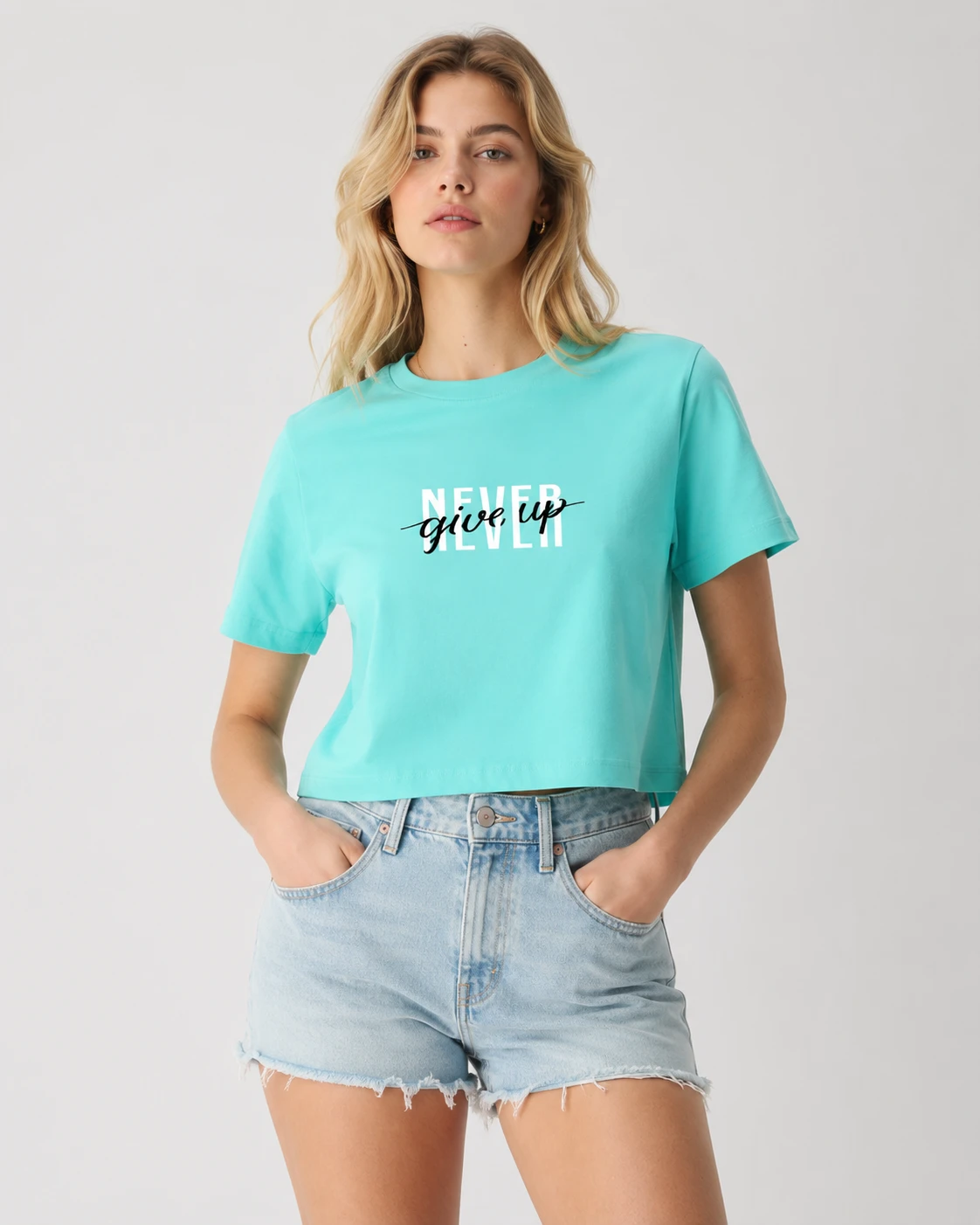 Never Give Up Top
